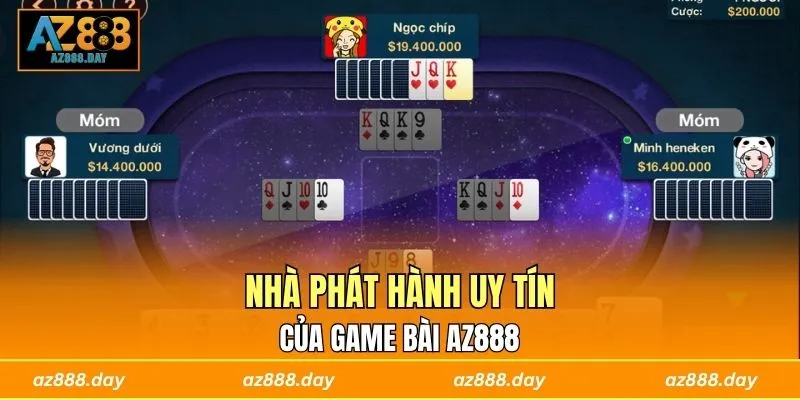 Nhà phát hành uy tín của Game Bài AZ888